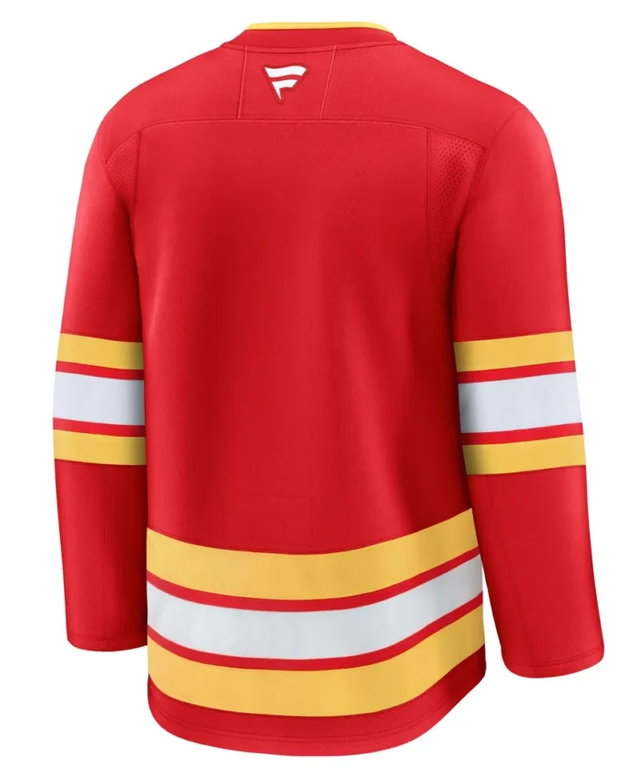 Calgary Flames Fanatics Home Premium Jersey - Red