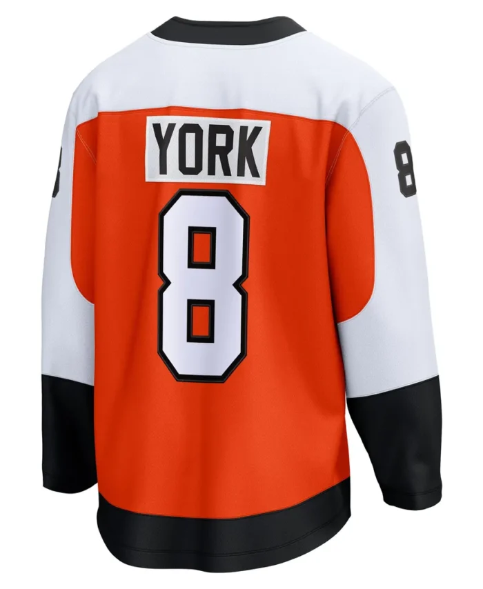 Cam York Philadelphia Flyers Fanatics Home Breakaway Jersey - Orange