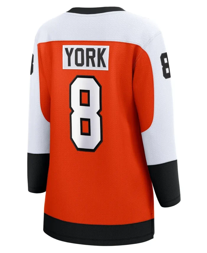 Cam York Philadelphia Flyers Fanatics Women Home Breakaway Player Jersey - Orange