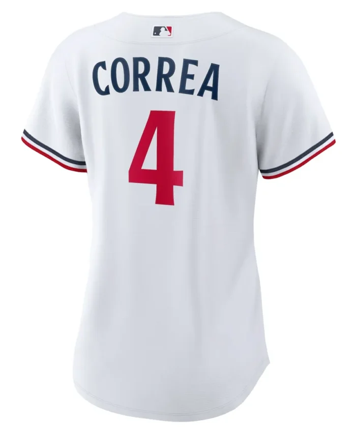 Carlos Correa Minnesota Twins Women Home Replica Player Jersey - White