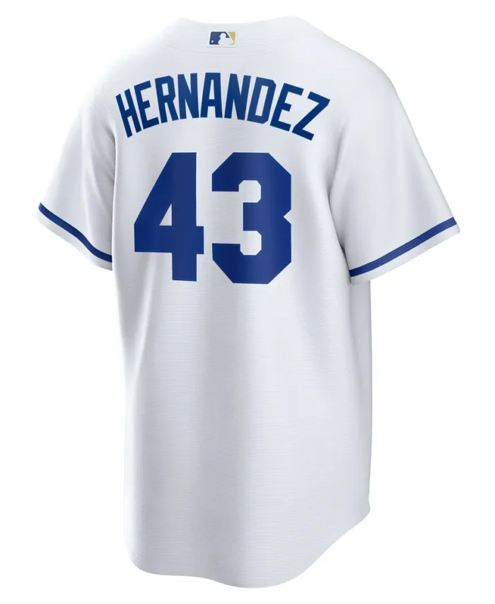 Carlos Hernandez Kansas City Royals Home  Replica Player Jersey - White