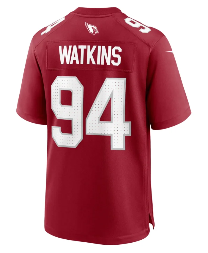 Carlos Watkins Arizona Cardinals Game Player Jersey - Cardinal