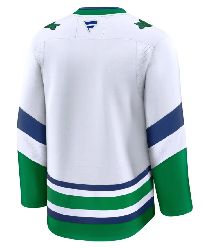 Carolina Hurricanes Fanatics Throwback Premium Jersey - White