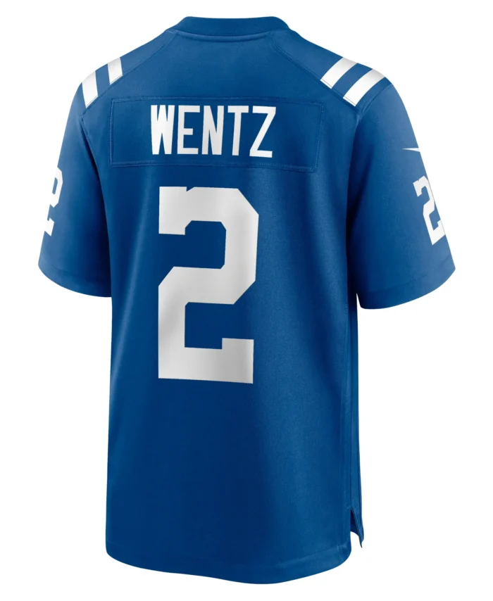Carson Wentz Indianapolis Colts Youth Game Jersey - Royal
In Stock - This item will ship within 2 business days.