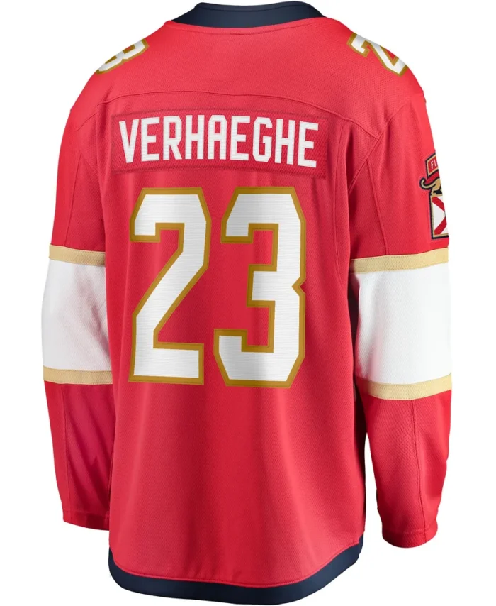 Carter Verhaeghe Florida Panthers Fanatics Home Breakaway Jersey - Red