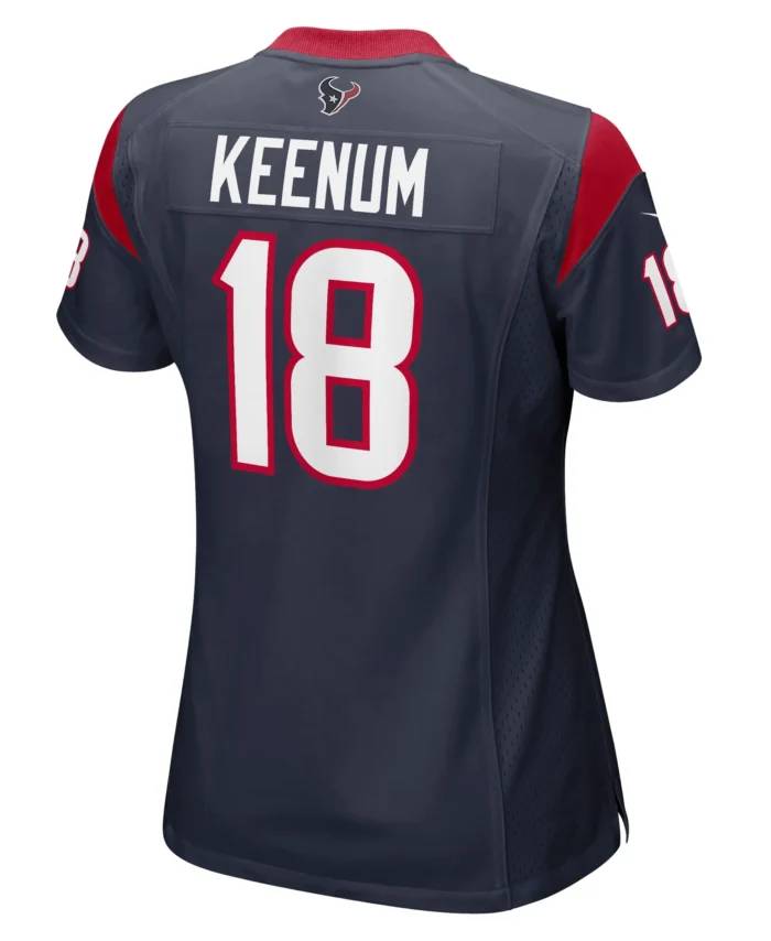 Case Keenum Houston Texans Women's Team Game Jersey - Navy