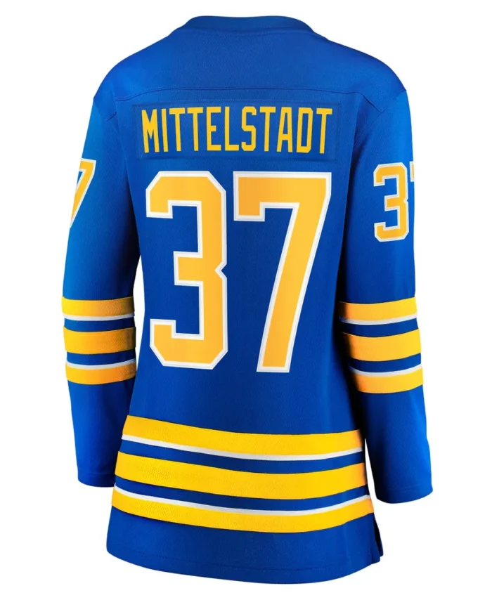 Casey Mittelstadt Buffalo Sabres Fanatics Women Home Breakaway Player Jersey - Royal