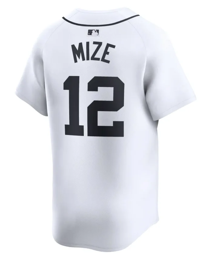 Casey Mize Detroit Tigers Home Limited Player Jersey - White