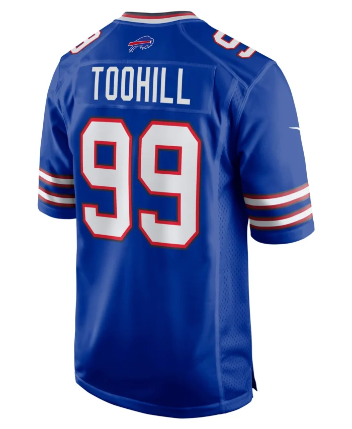 Casey Toohill Buffalo Bills  Game Jersey -  Royal