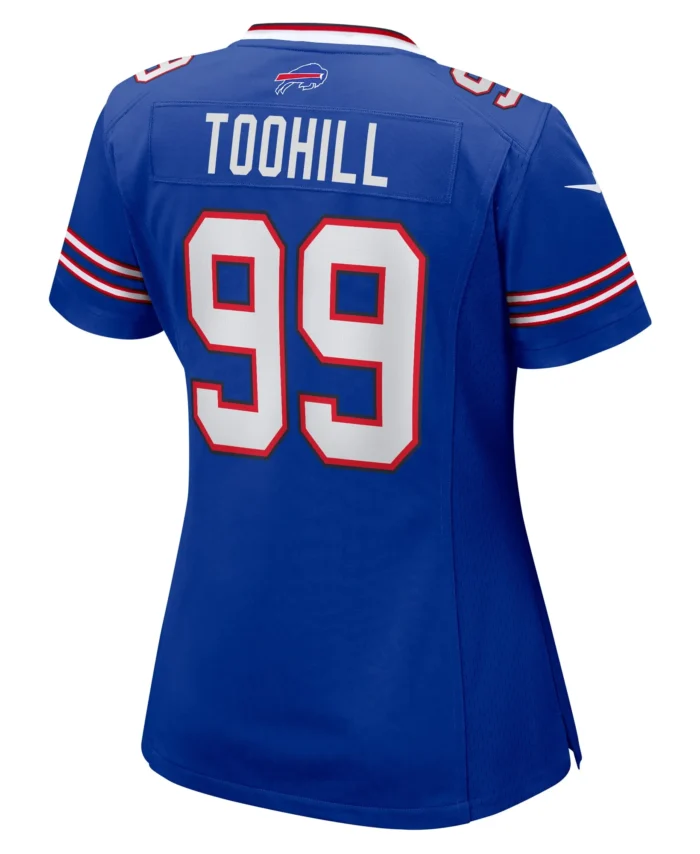 Casey Toohill Buffalo Bills Women's Team Game Jersey -  Royal