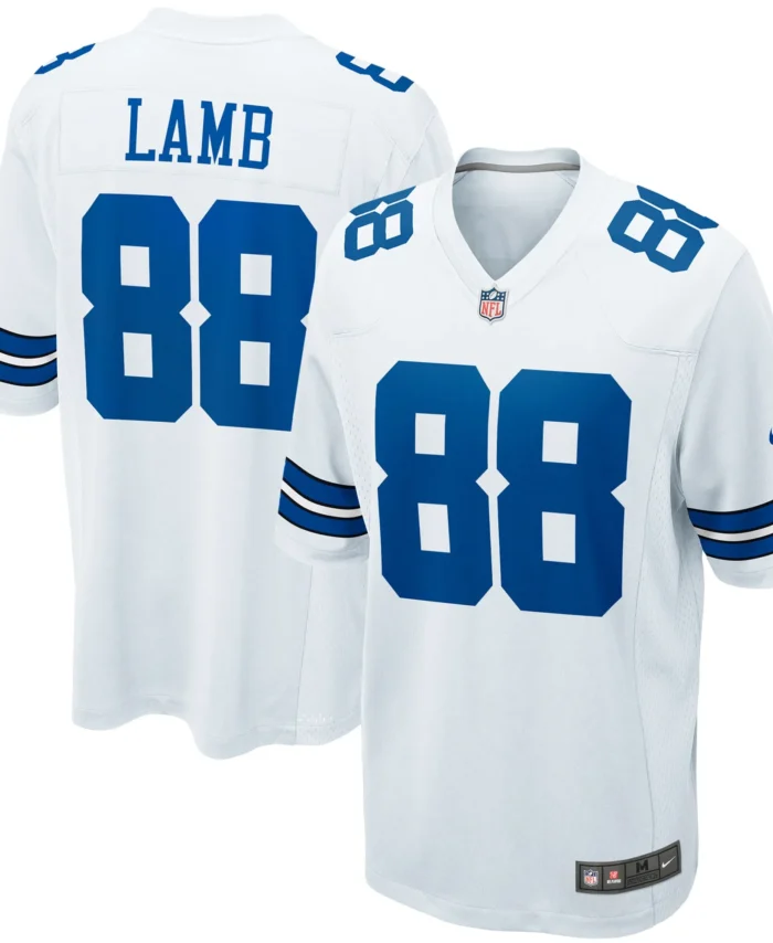 CeeDee Lamb Dallas Cowboys Game Team Jersey - White
