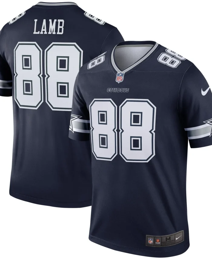 CeeDee Lamb Dallas Cowboys Team Legend Player Performance Top - Navy