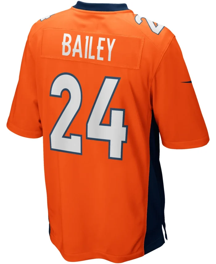 Champ Bailey Denver Broncos Game Retired Player Jersey - Orange