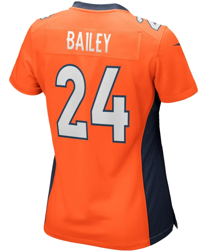 Champ Bailey Denver Broncos Women's Game Retired Player Jersey - Orange