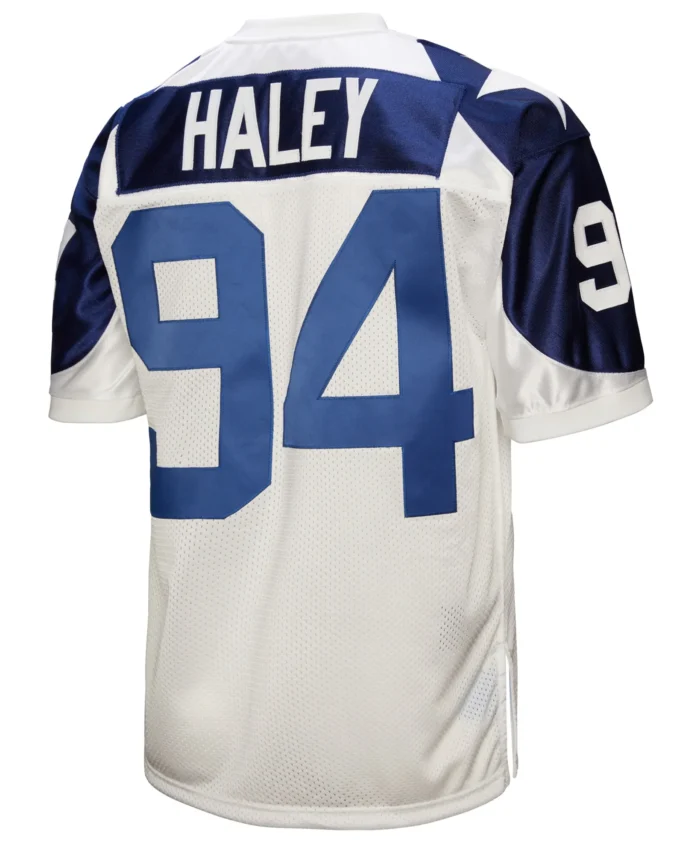 Charles Haley Dallas Cowboys 1994 Mitchell & Ness Authentic Throwback Retired Player Jersey - White