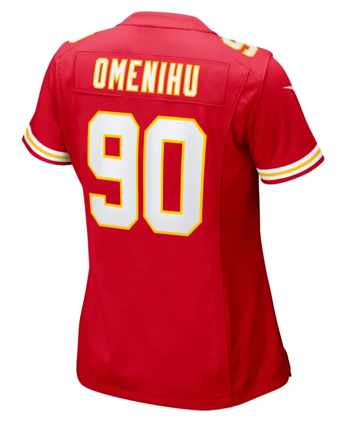 Charles Omenihu Kansas City Chiefs Women's Game Player Jersey - Red