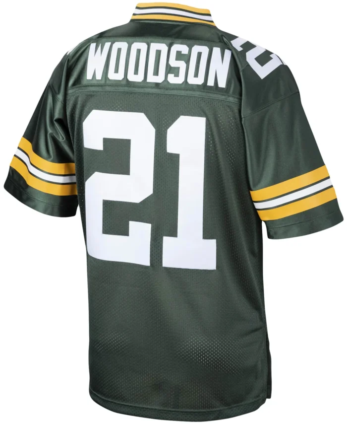 Charles Woodson Green Bay Packers 2010 Mitchell & Ness Authentic Throwback Retired Player Jersey - Green