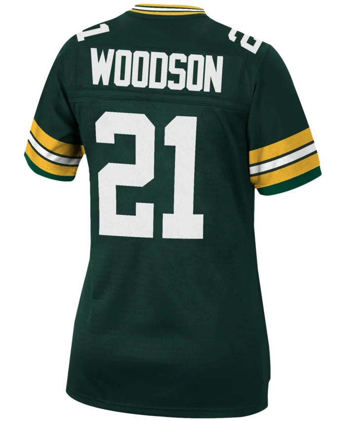 Charles Woodson Green Bay Packers Mitchell & Ness Women's 2010 Legacy Replica Player Jersey - Green