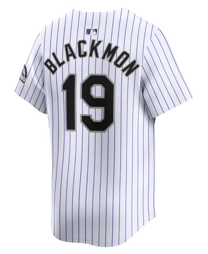 Charlie Blackmon Colorado Rockies Home Limited Player Jersey - White