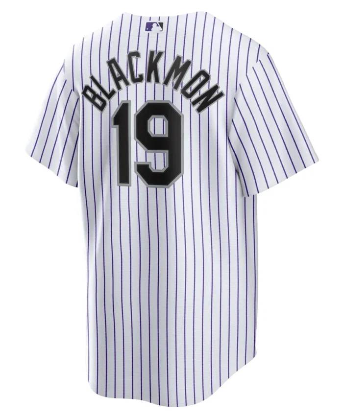 Charlie Blackmon Colorado Rockies Home Replica Player Name Jersey - White