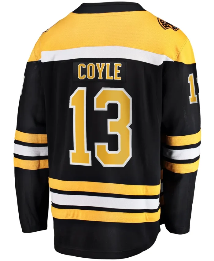 Charlie Coyle Boston Bruins Fanatics Home Breakaway Player Jersey - Black