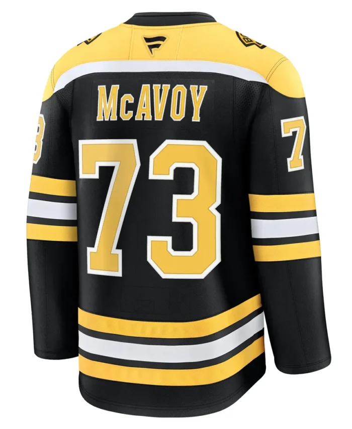 Charlie McAvoy Boston Bruins Fanatics Home Premium Jersey - Black