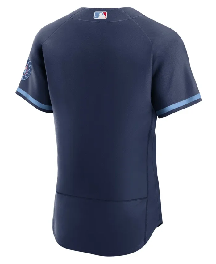 Chicago Cubs City Connect Authentic Jersey - Navy