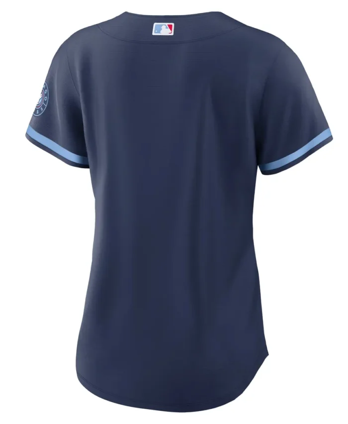 Chicago Cubs Women City Connect Replica Jersey - Navy