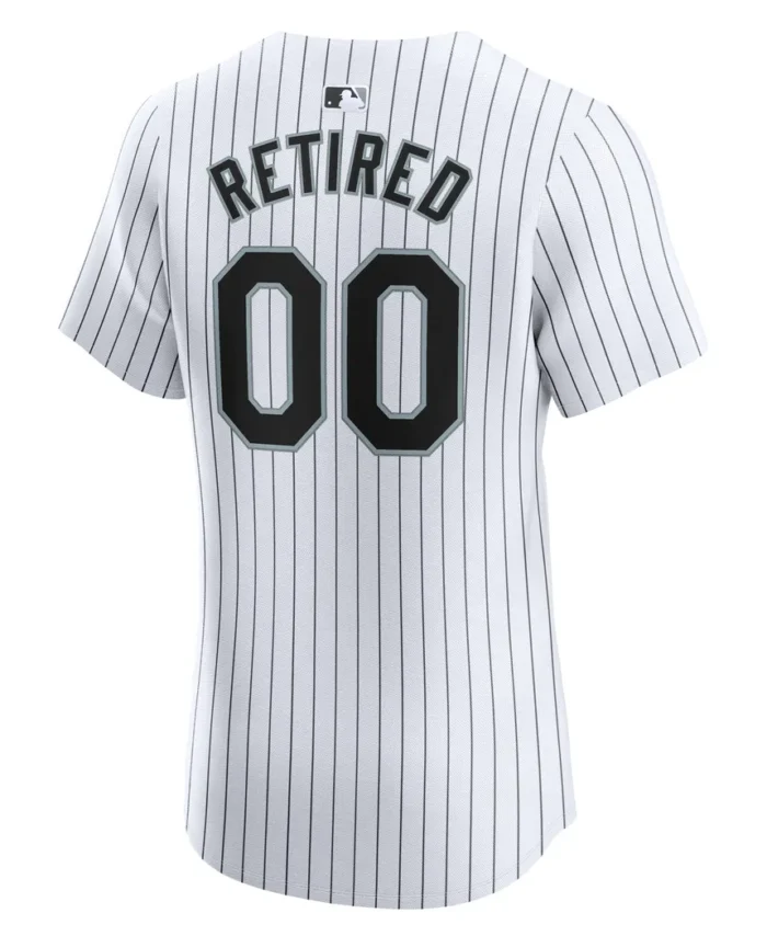 Chicago White Sox Home Elite Pick-A-Player Retired Roster Jersey - White