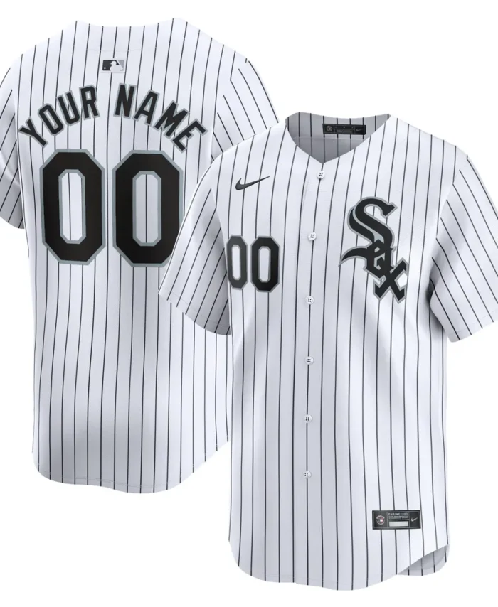 Chicago White Sox Home Limited Custom Jersey - White