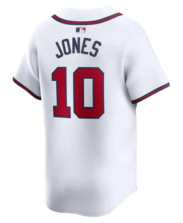 Chipper Jones Atlanta Braves Home Limited Player Jersey - White