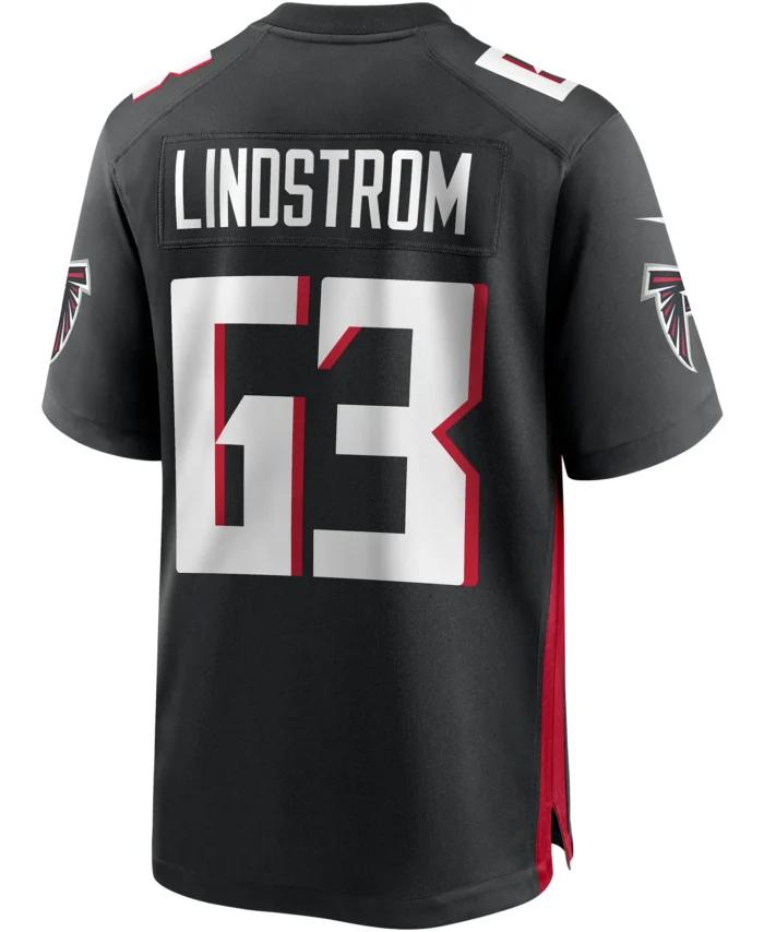 Chris Lindstrom Atlanta Falcons Game Jersey - Black