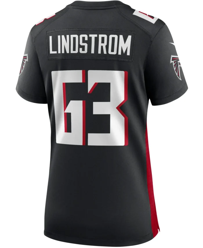 Chris Lindstrom Atlanta Falcons Women's Game Jersey - Black