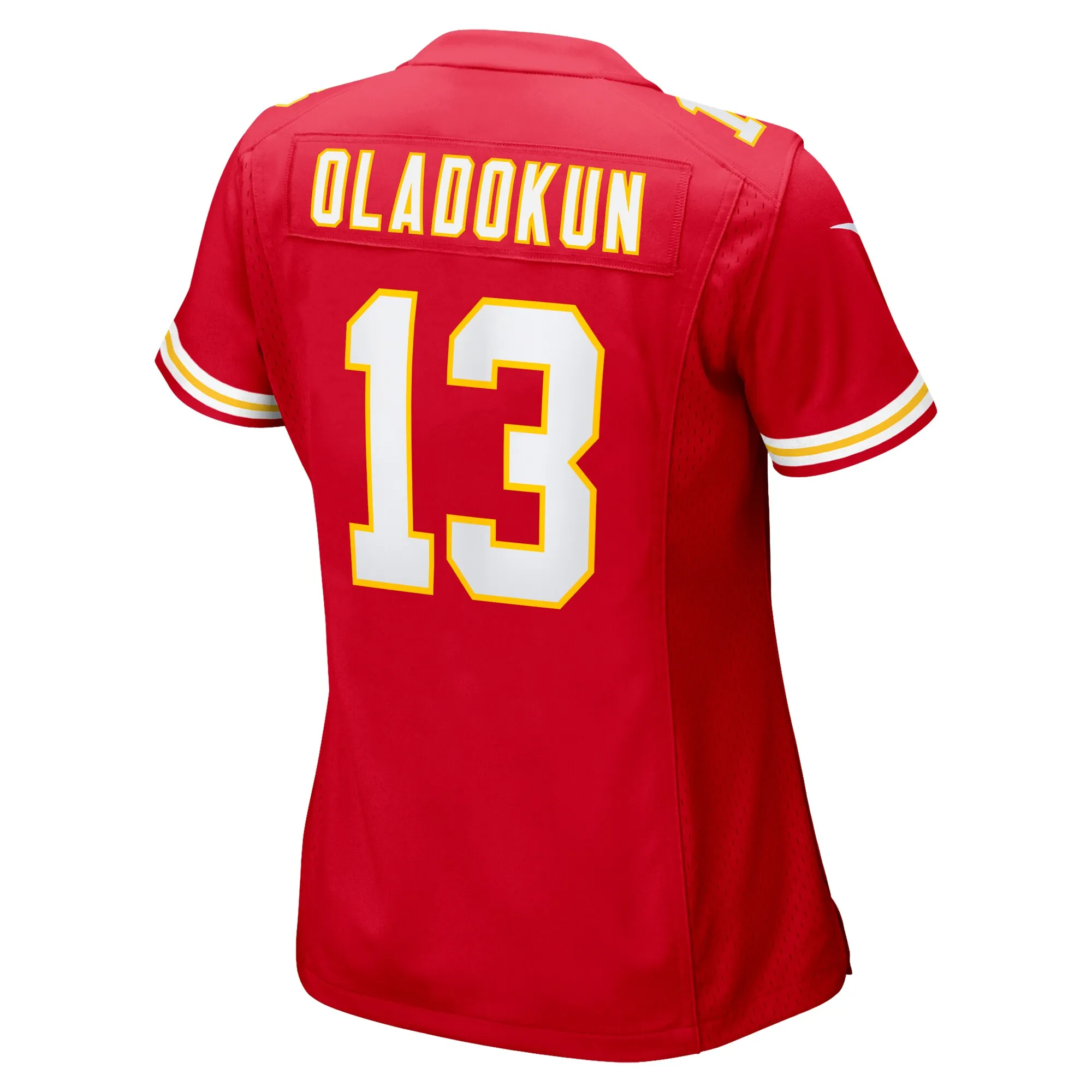 Chris Oladokun Kansas City Chiefs Women's  Game Jersey -  Red