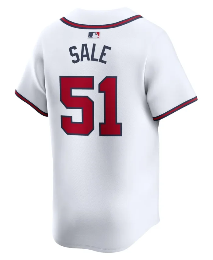 Chris Sale Atlanta Braves Home Limited Player Jersey - White