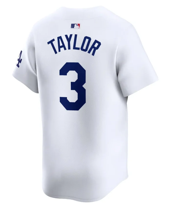 Chris Taylor Los Angeles Dodgers Home Limited Player Jersey - White