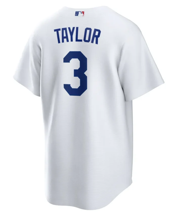 Chris Taylor Los Angeles Dodgers Replica Player Jersey - White