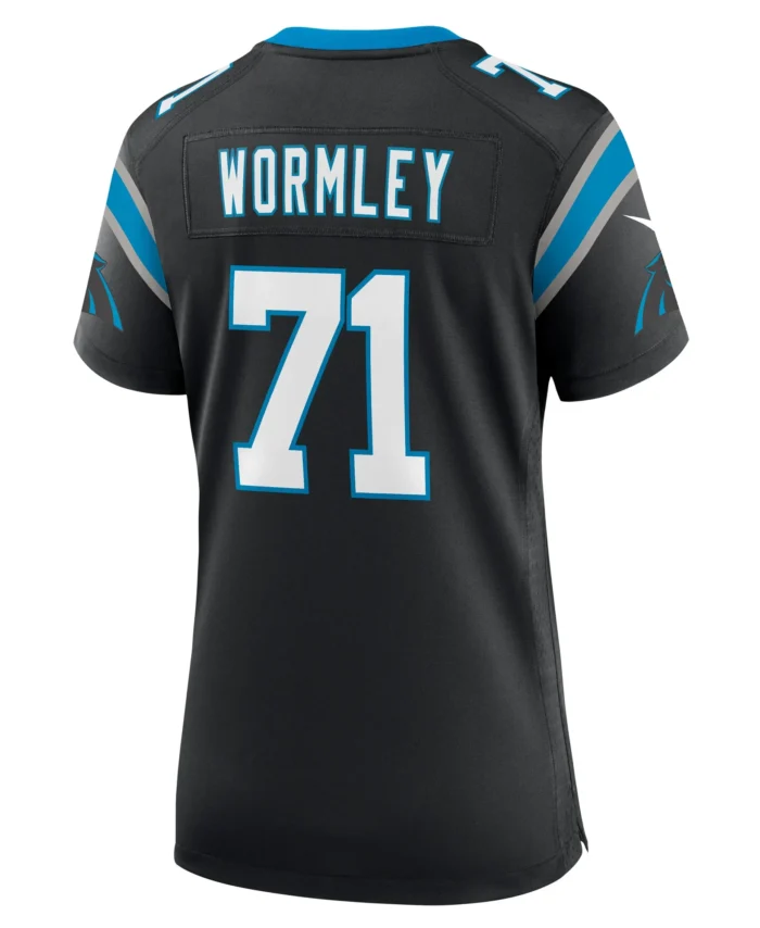 Chris Wormley Carolina Panthers Women's  Game Jersey -  Black