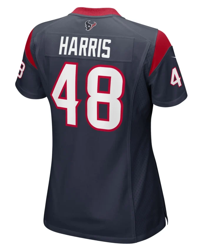 Christian Harris Houston Texans Women's Game Player Jersey - Navy