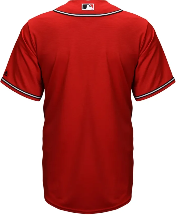 Cincinnati Reds Majestic Alternate Los Rojos Cool Base Jersey - Scarlet