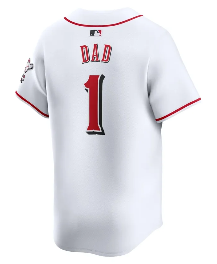 Cincinnati Reds Dad Home Limited Jersey - White