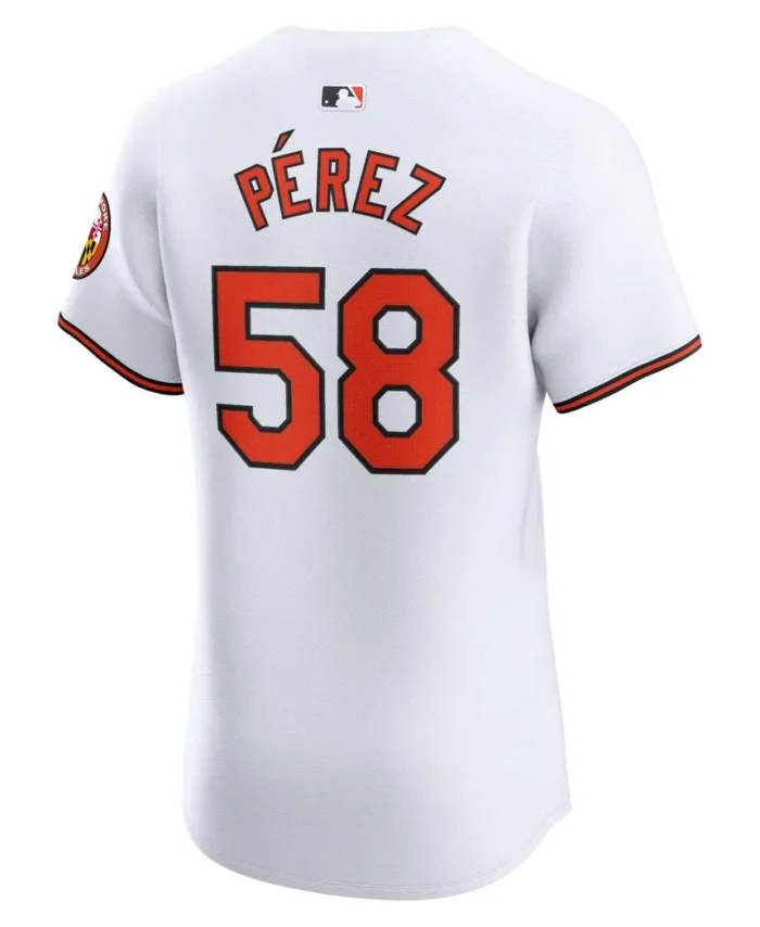 Cionel Perez Baltimore Orioles Home Elite Player Jersey - White