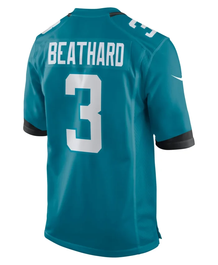 C.J. Beathard Jacksonville Jaguars Game Jersey - Teal