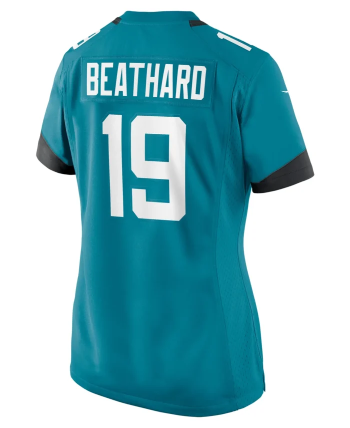 C.J. Beathard Jacksonville Jaguars Women's  Game Jersey -  Teal