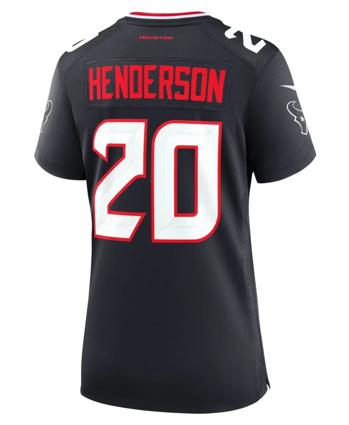 C.J. Henderson Houston Texans Women's Team Game Jersey -  Navy