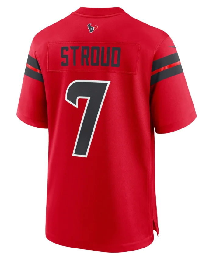 C.J. Stroud Houston Texans Alternate Game Jersey - Red