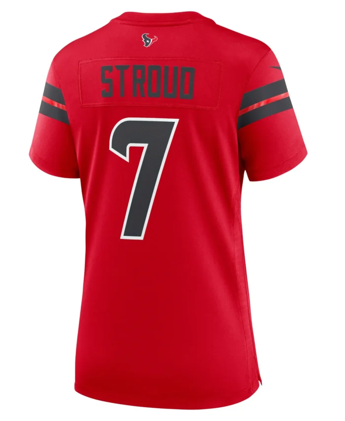 C.J. Stroud Houston Texans Women's Alternate Game Jersey - Red