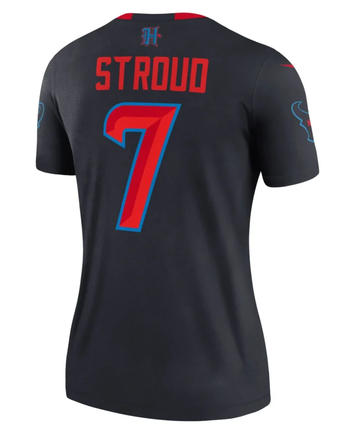 C.J. Stroud Houston Texans Women's Alternate Legend Player Performance Top -  Navy