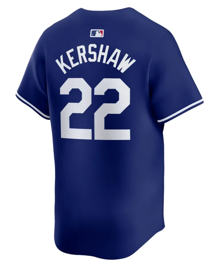 Clayton Kershaw Los Angeles Dodgers Alternate Limited Player Jersey- Royal