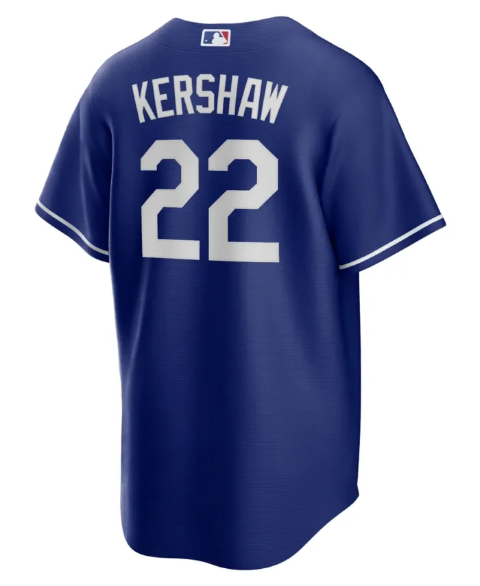 Clayton Kershaw Los Angeles Dodgers Alternate Replica Player Name Jersey - Royal